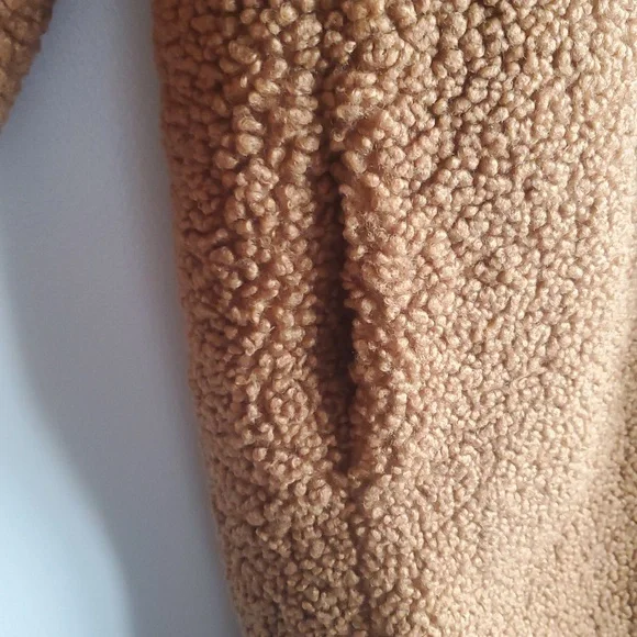 J. Crew Tan Teddy Coat - Picture 3 of 9